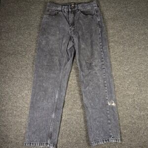 Vans x Nick Michel Black Denim Jeans Relaxed Fit Skate Distressed Men's 32x30